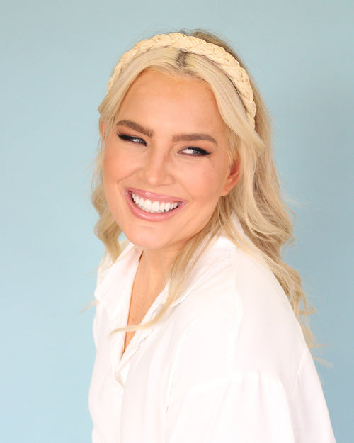 Braided Sea Grass - Raffia Headband