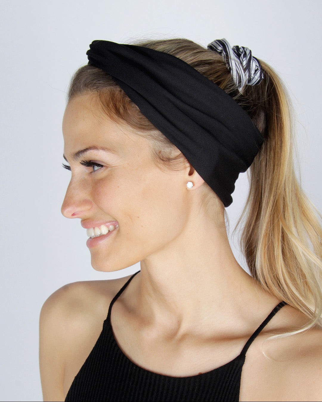 Ebony - Classic Twist Headwrap