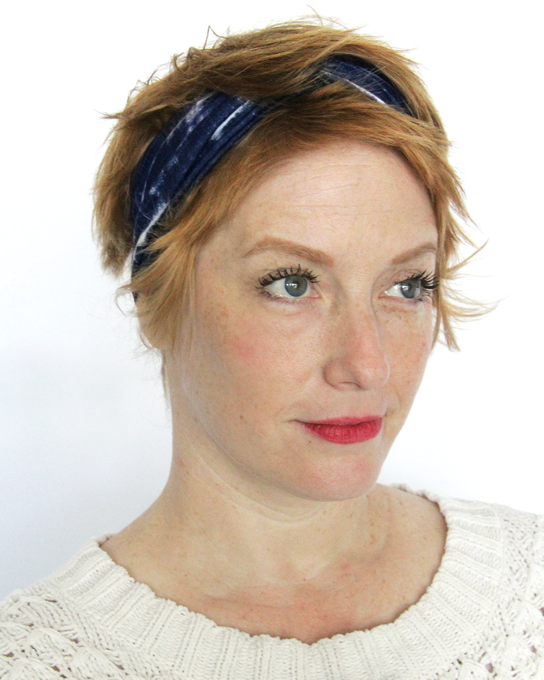 Coastal Shibori - Classic Twist Headwrap