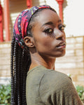 Dark Botanical - Infinity Headwrap / Buff