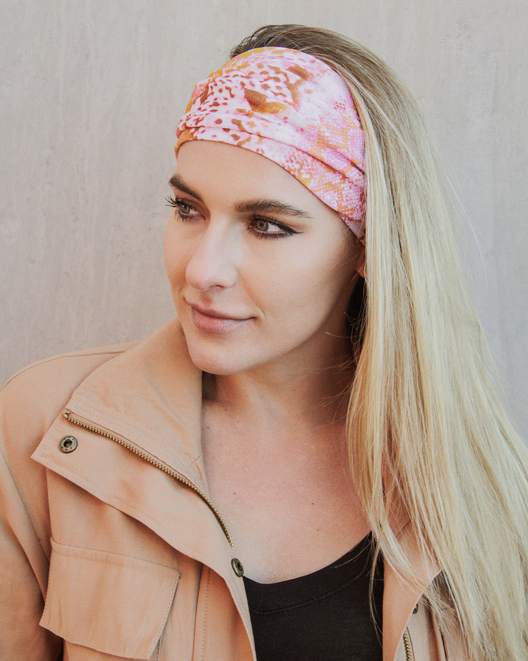 Pink Python - Infinity Headwrap / Buff
