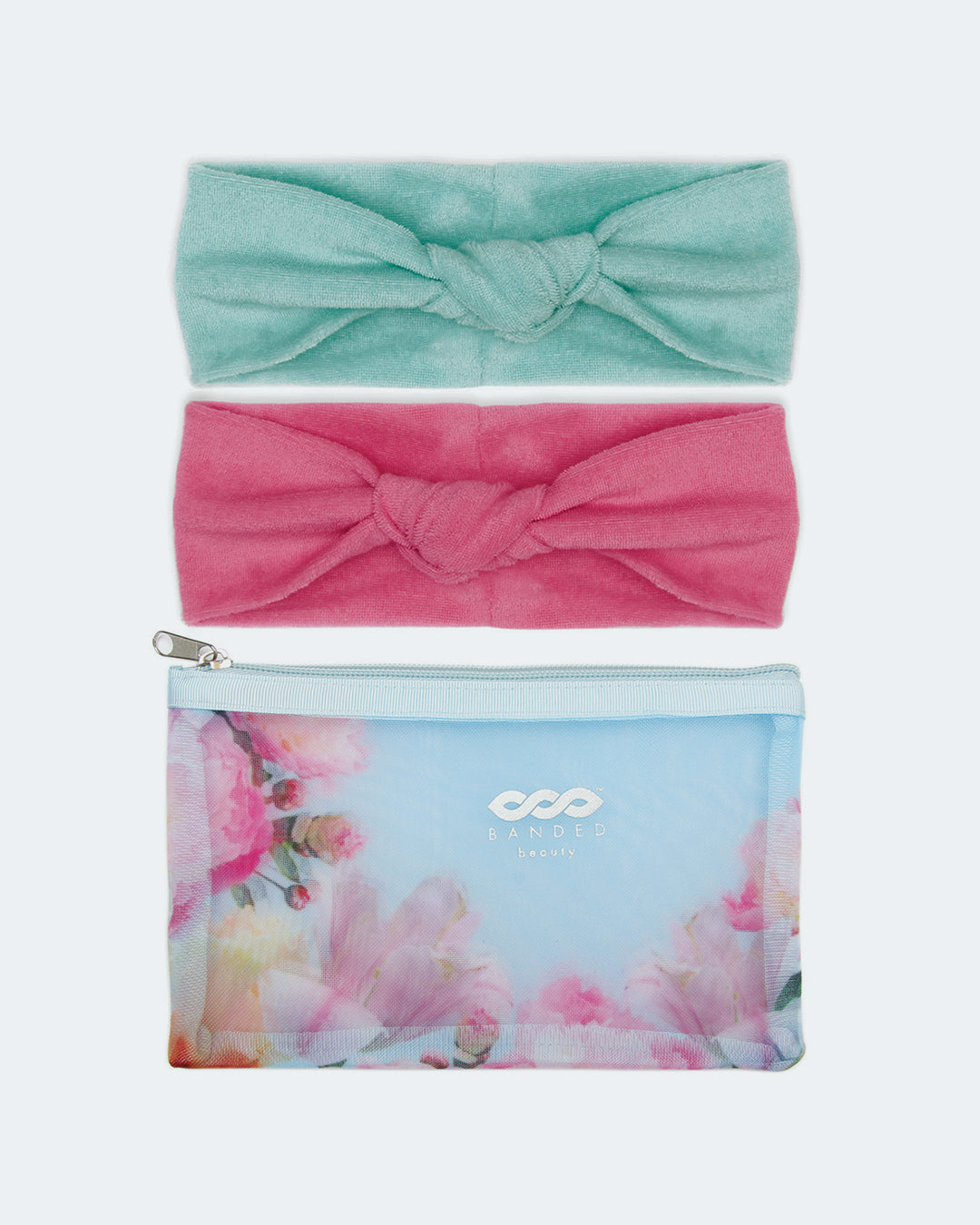 Floral 4-Scrunchie Spa Set