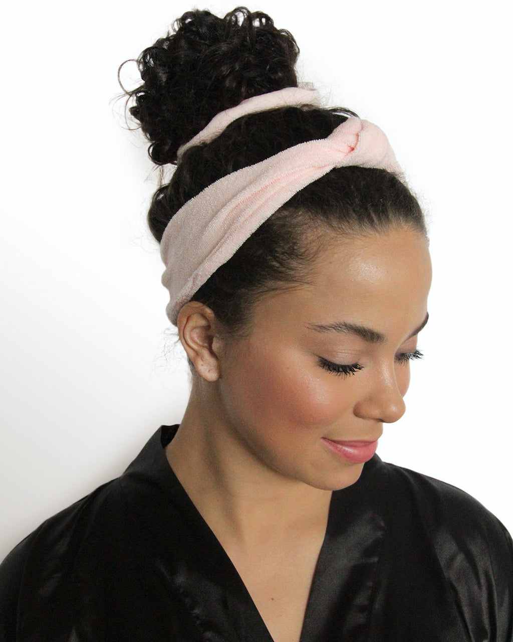 Leopard Noir 2-Headwrap Spa Set